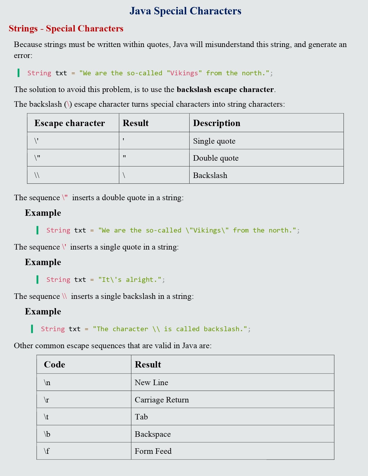 Java From Scratch Lesson Pdf Java Operators And Strings Connect