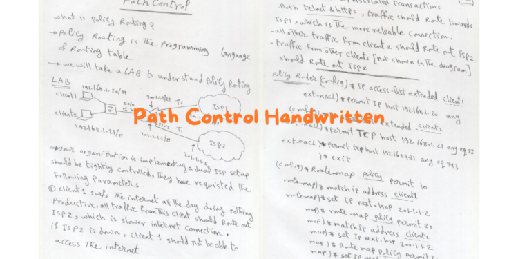 Path Control Handwritten - Connect 4 Techs Path Control Handwritten