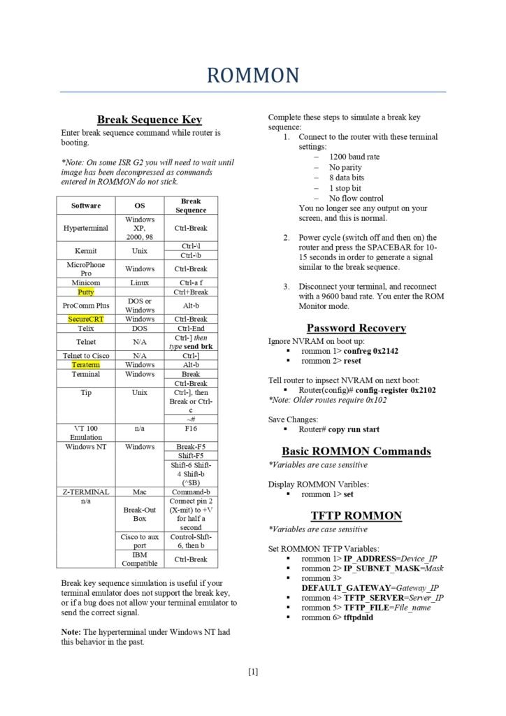 CCNA / CCNP Routing The Total Guide For all IOS Commands PDF