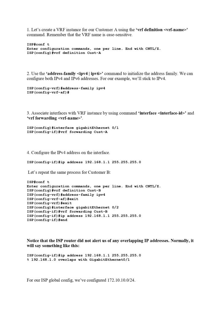 Cisco VRF Basics PDF