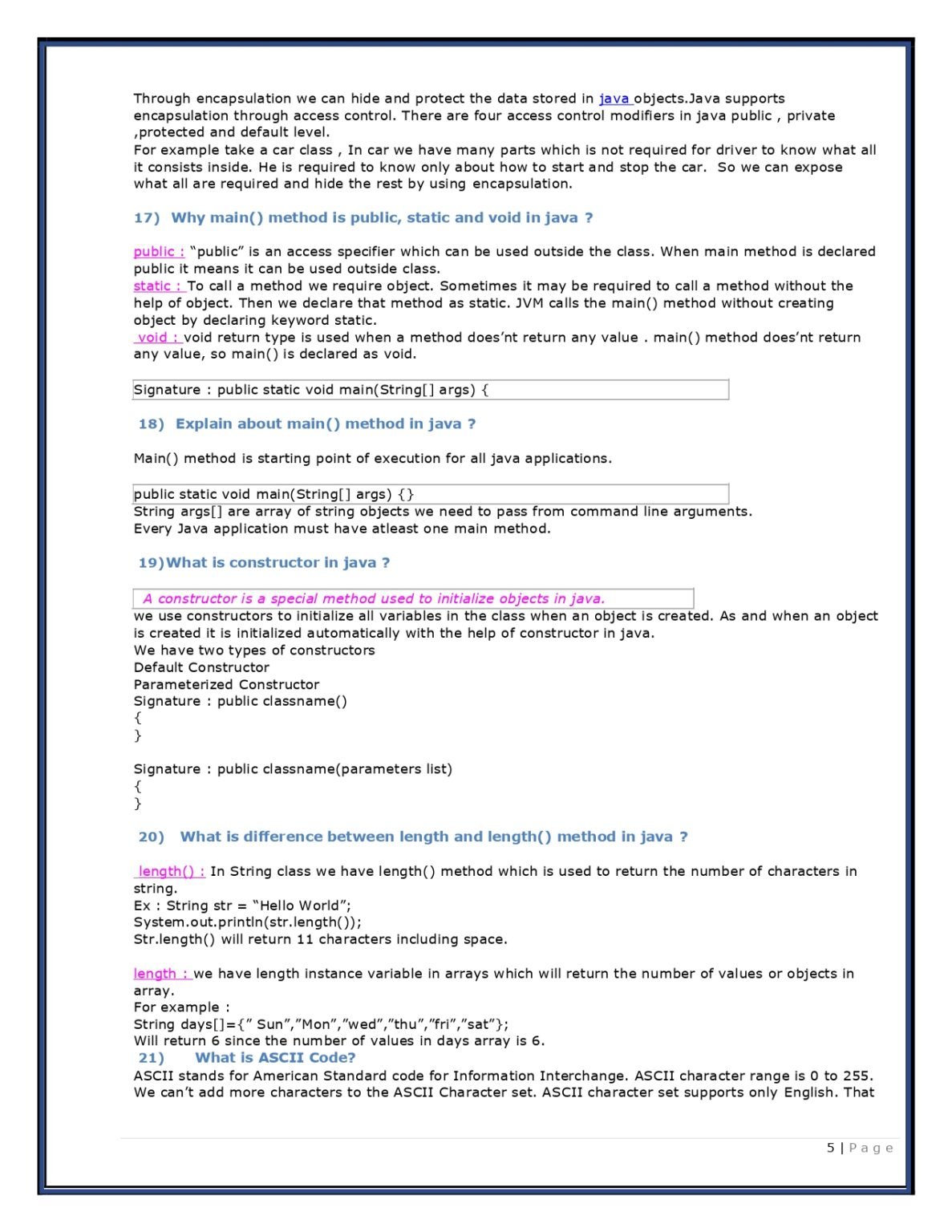 Java Cheat Sheet PDF: Your Quick Reference Guide to Java Programming ...