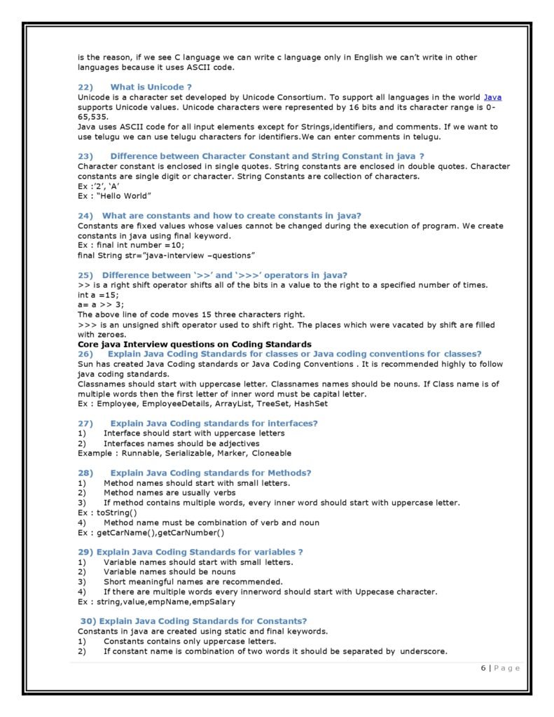 Java Cheat Sheet PDF: Your Quick Reference Guide to Java Programming ...
