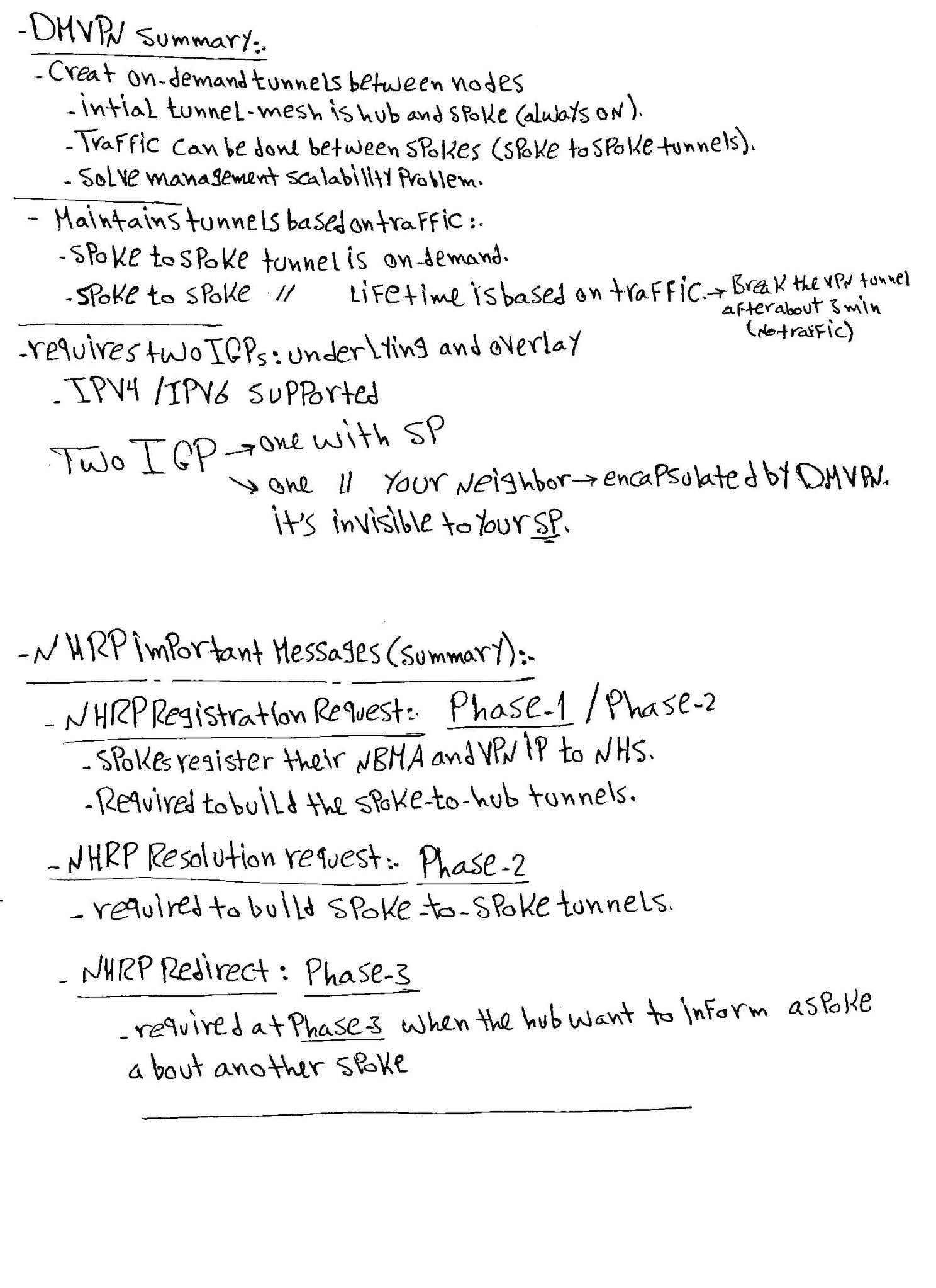 Dmvpn Handwritten Pdf Connect 4 Techs