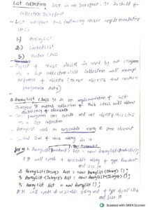 Java Collection Framework Hands Written Notes: Your Comprehensive Guide ...