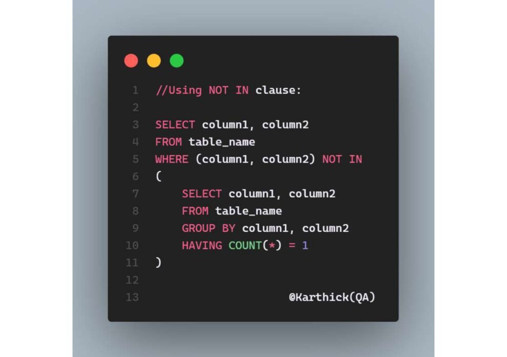 Sql Method For Finding Data SQL Find Duplicate Rows: Short Pdf Guide - Connect 4 Techs