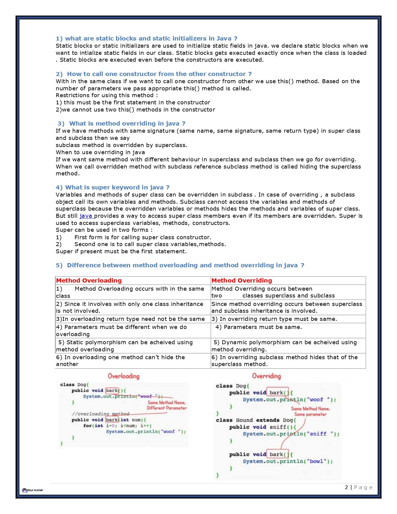 Java Cheat Sheet PDF Your Quick Reference Guide to Java Programming