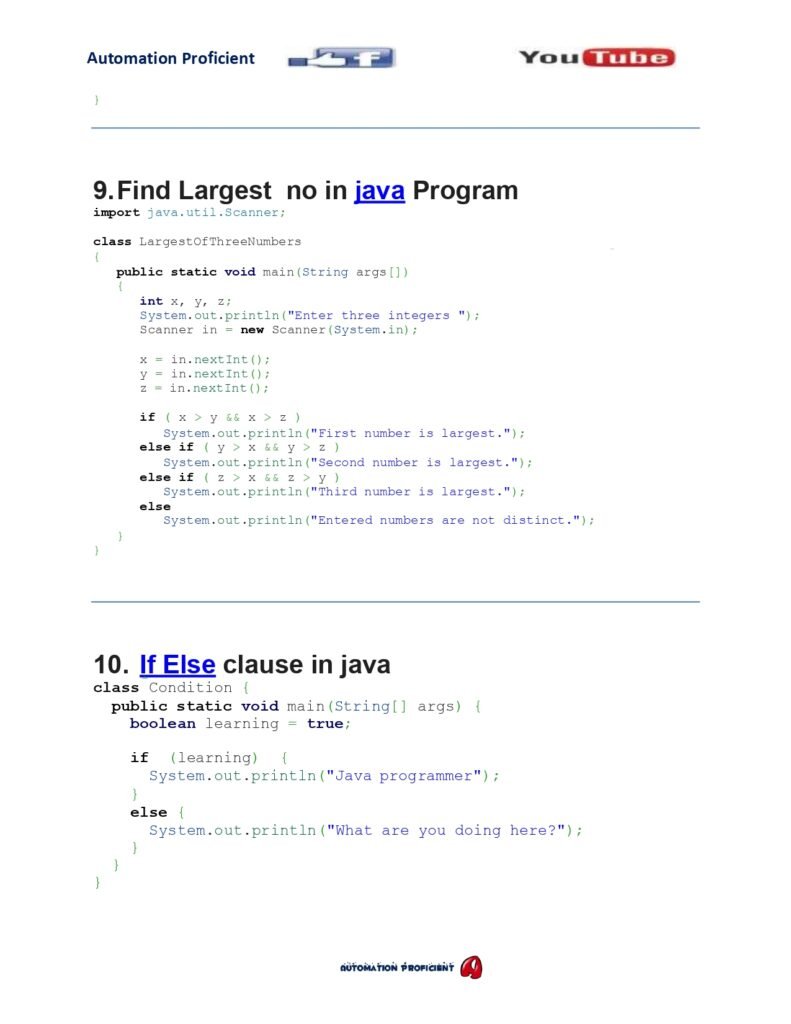 50 Java Programs For Interview page 0008