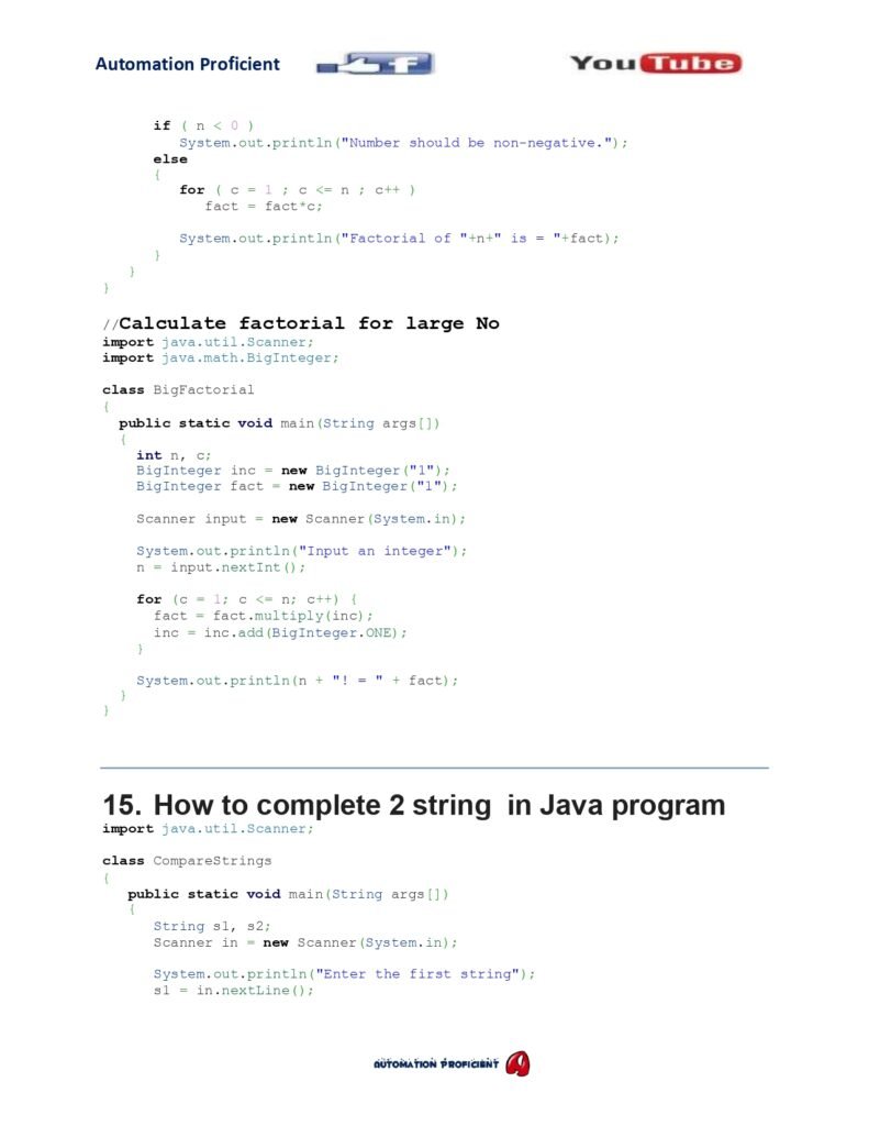 50 Java Programs For Interview page 0011