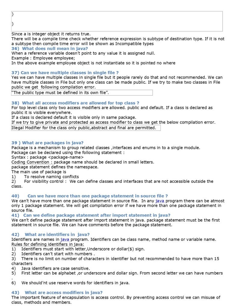 69 Core Java Interview Questions page 0007