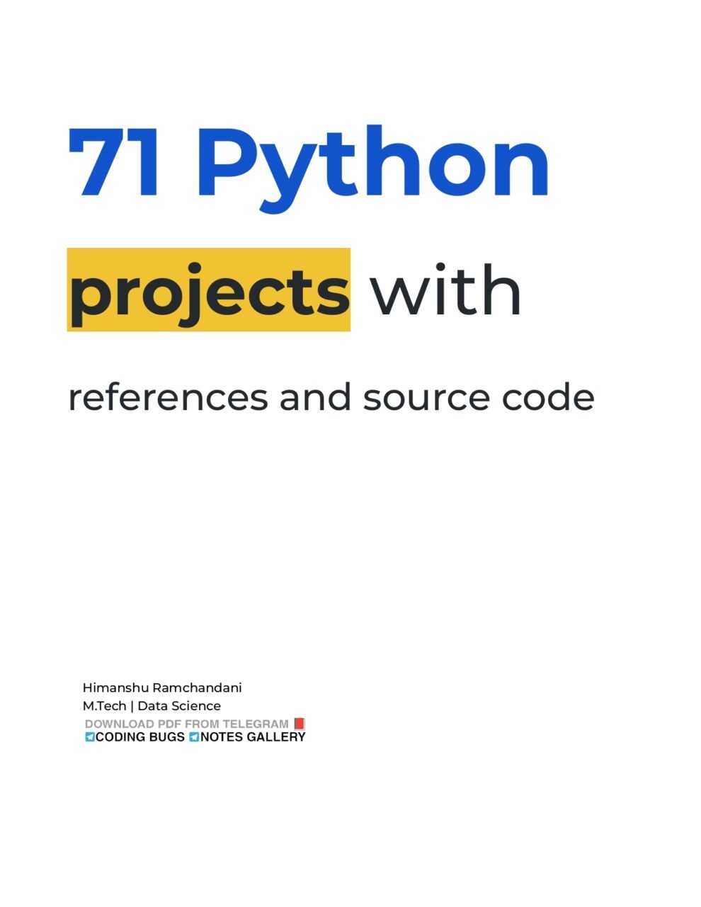 71 Python Projects with References and Source Code - connect4techs