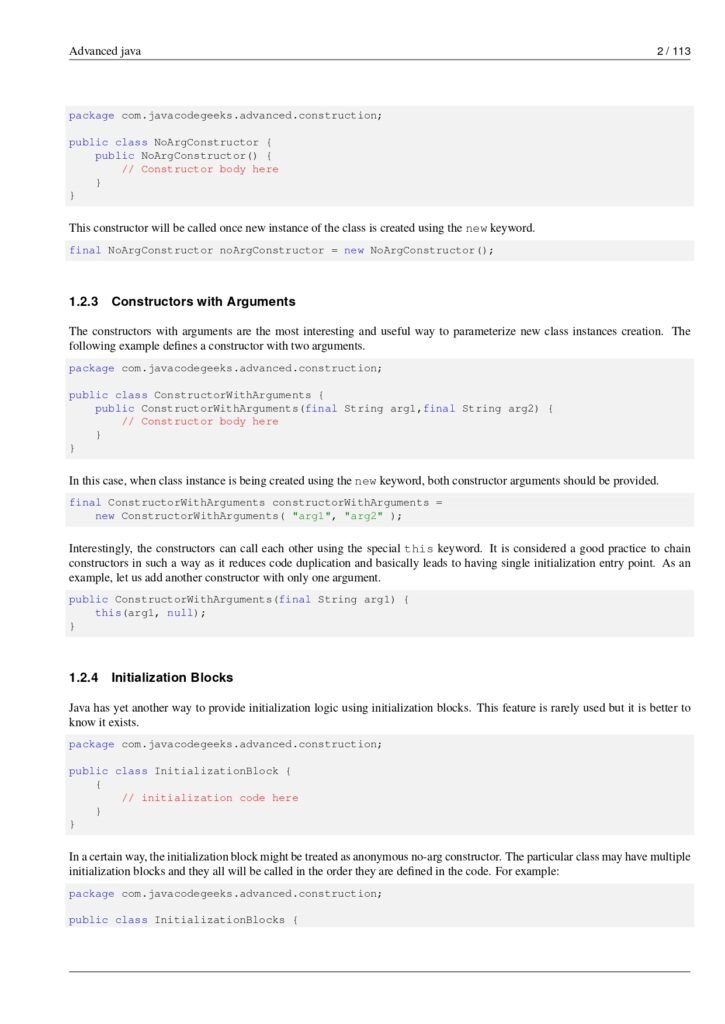 Advanced Java Notes (PDF)