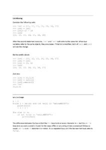 Basic Python Revision Notes: A Quick Refresher for Python Programmers ...