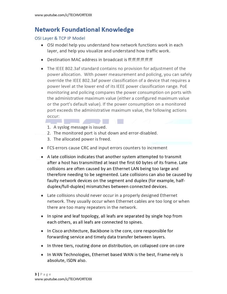 CCNA 200-301 Quick Review PDF