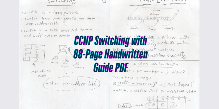 CCNP Switching in a simple handwritten style (PDF)