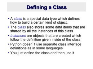 OOPs in Python: Defining Classes - Connect 4 Techs