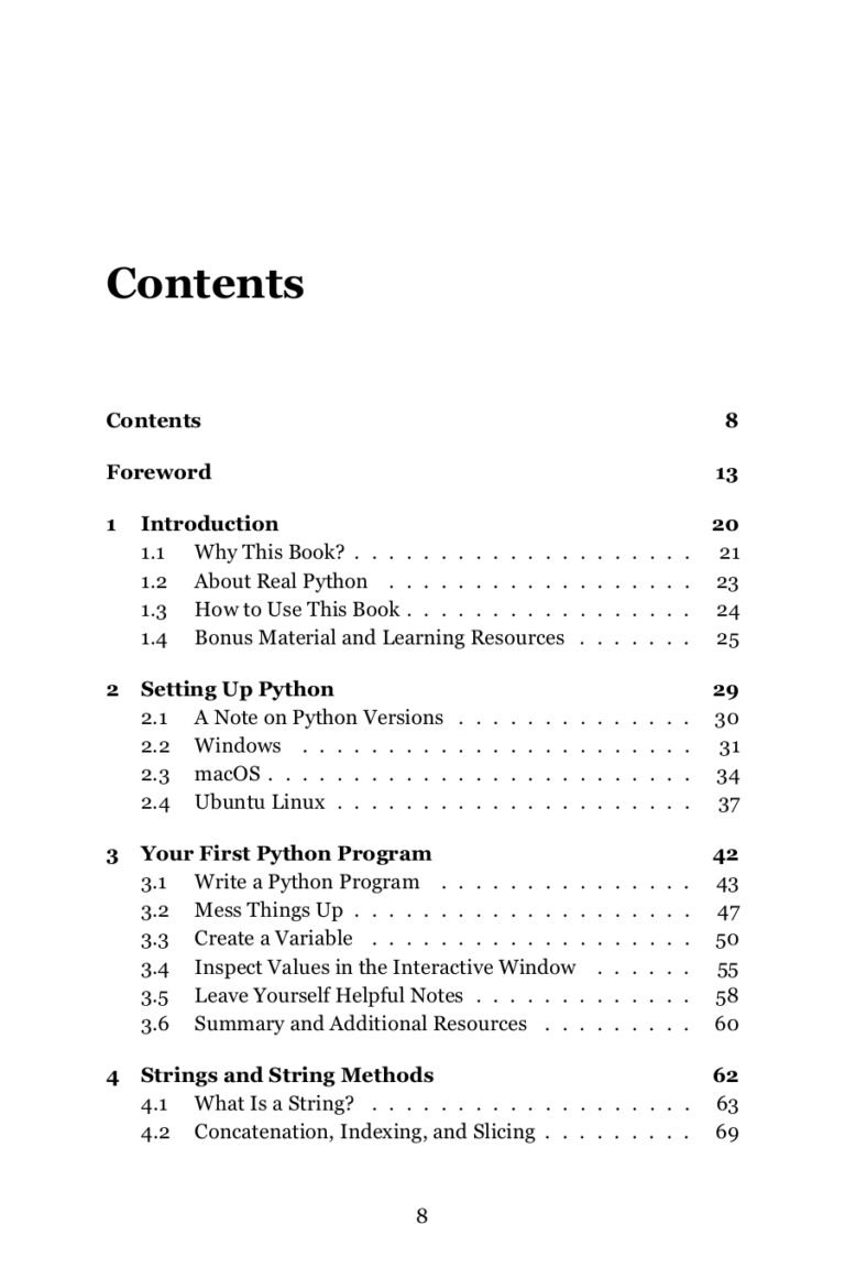 Python Basics PDF A Practical Guide Connect 4 Techs   Python Basics Page 0009 768x1152 