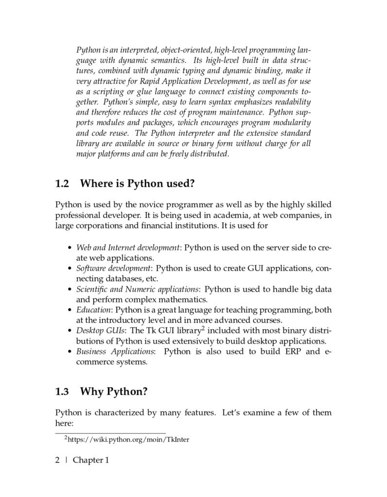 Python Complete Notes PDF