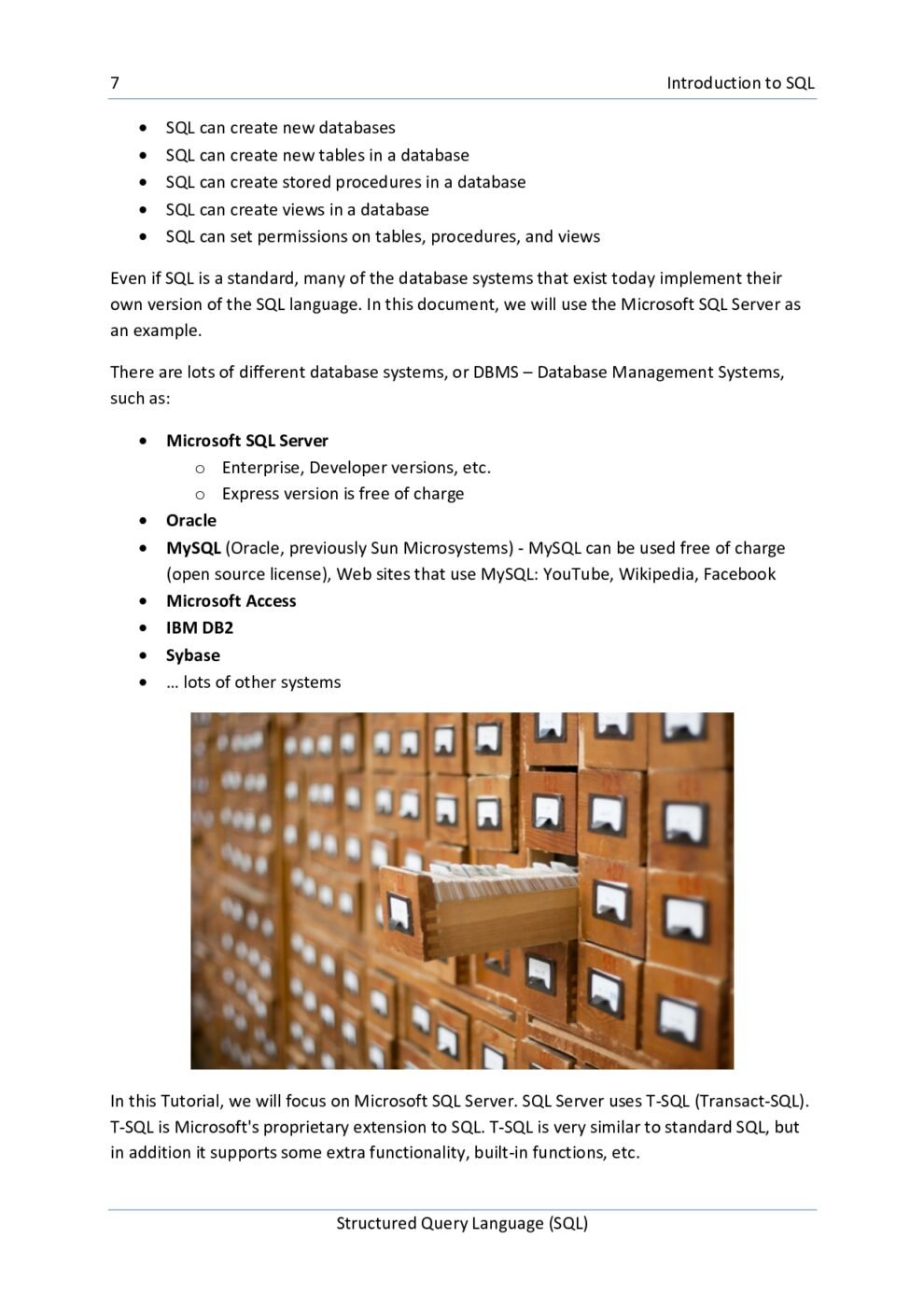 SQL Tutorial PDF: Master the Fundamentals of Database Querying ...