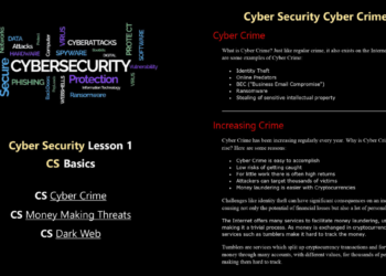 Basic Cyber Security (CS Lesson 1)