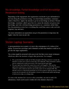 Cyber Security Penetration Testing (CS Lesson 11) PDF - Connect 4 Techs
