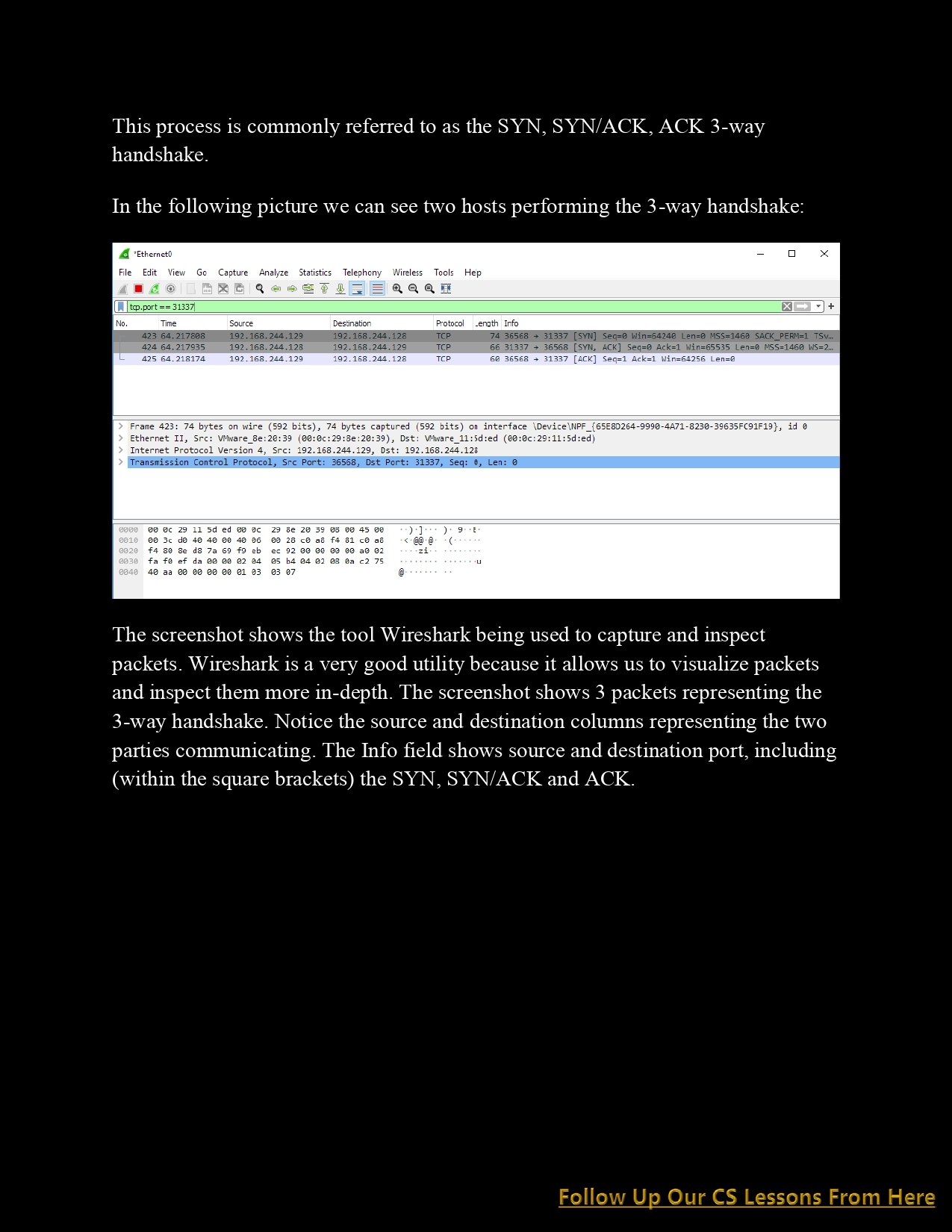 Cyber Security Network Transport Cs Lesson 4 Pdf Connect 4 Techs