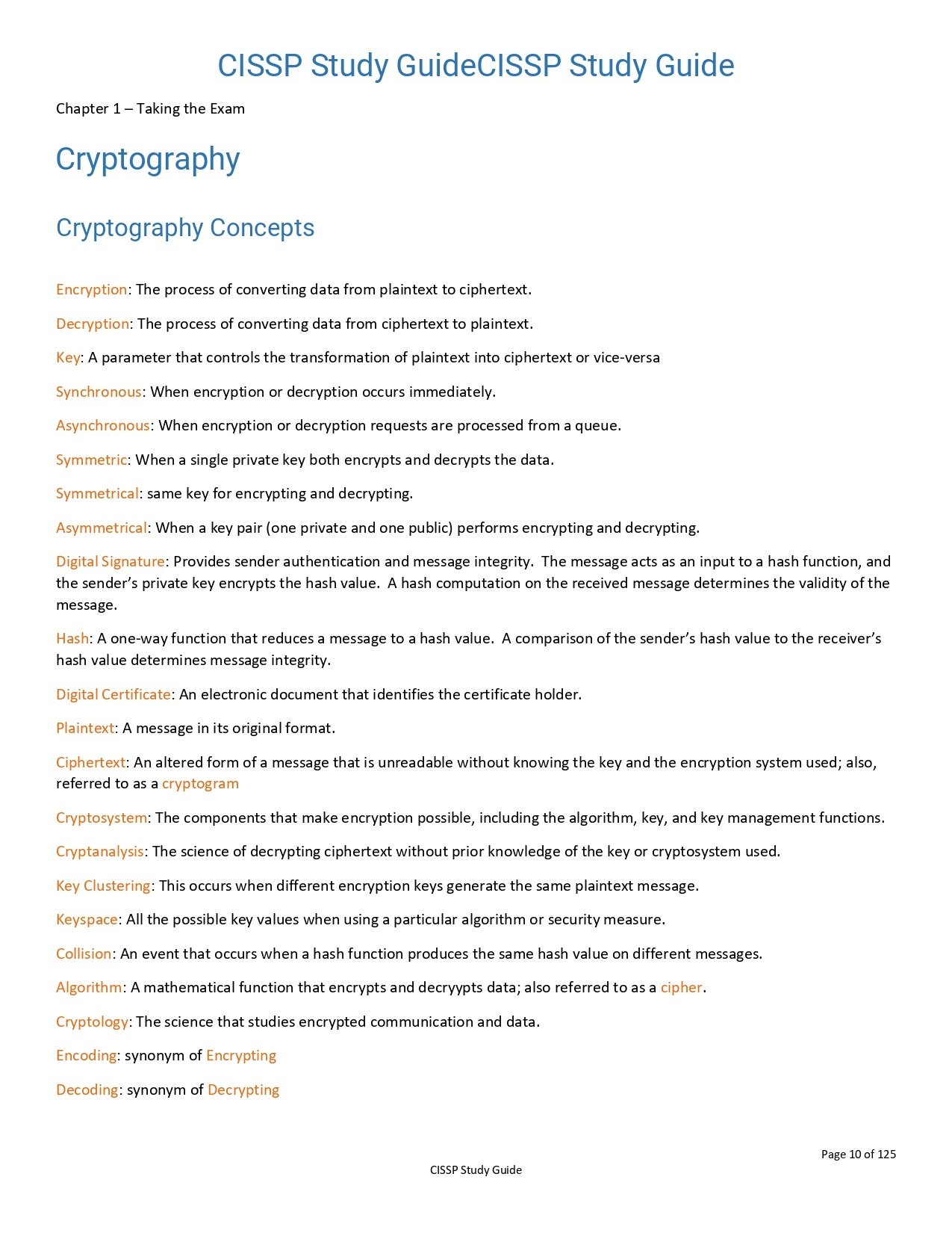 CISSP Study Guide PDF Connect 4 Techs