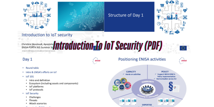 Introduction To IoT Security (PDF) - Connect 4 Techs Introduction To IoT Security (PDF)