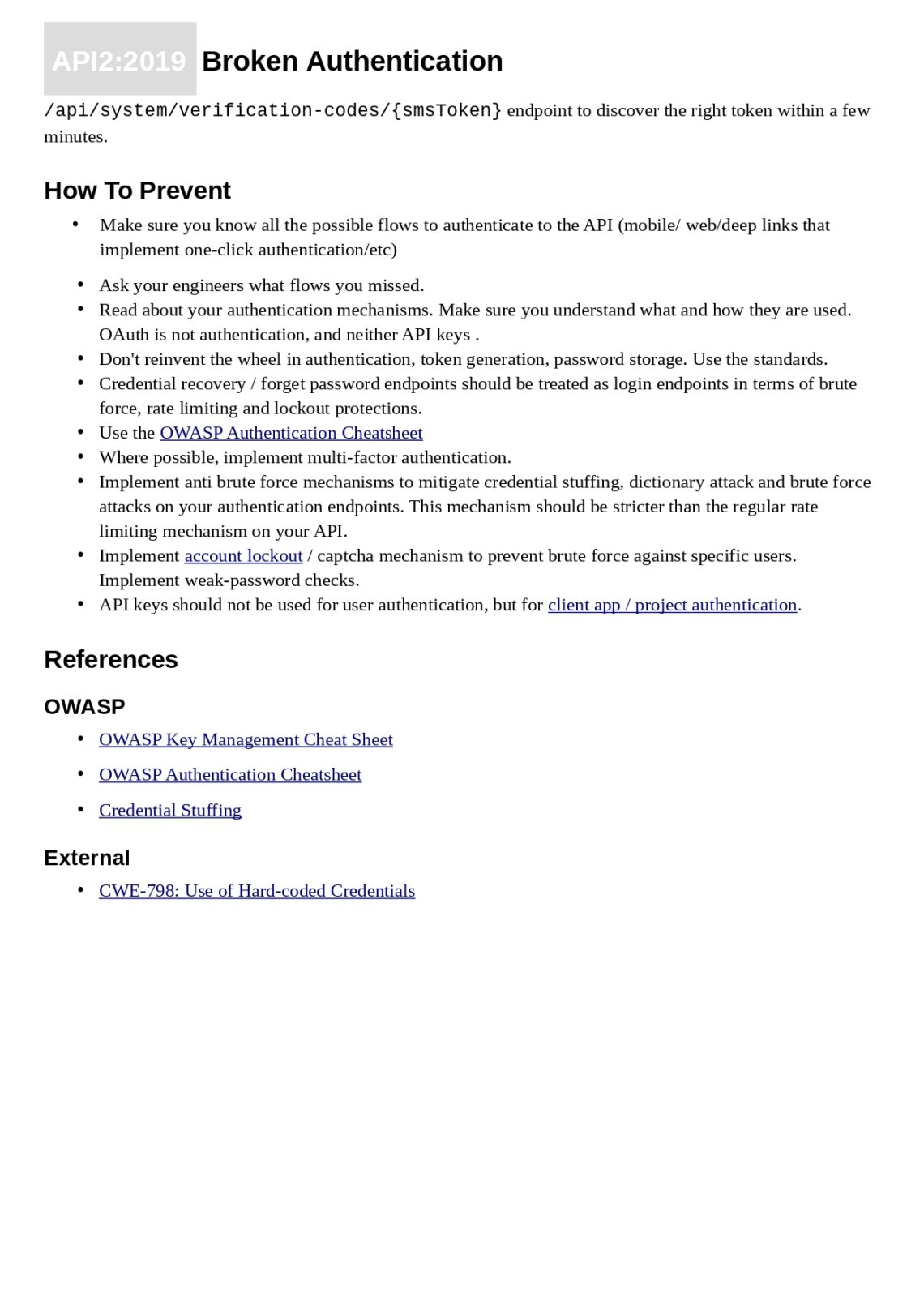 OWASP API Security Top 10 PDF - Connect 4 Techs
