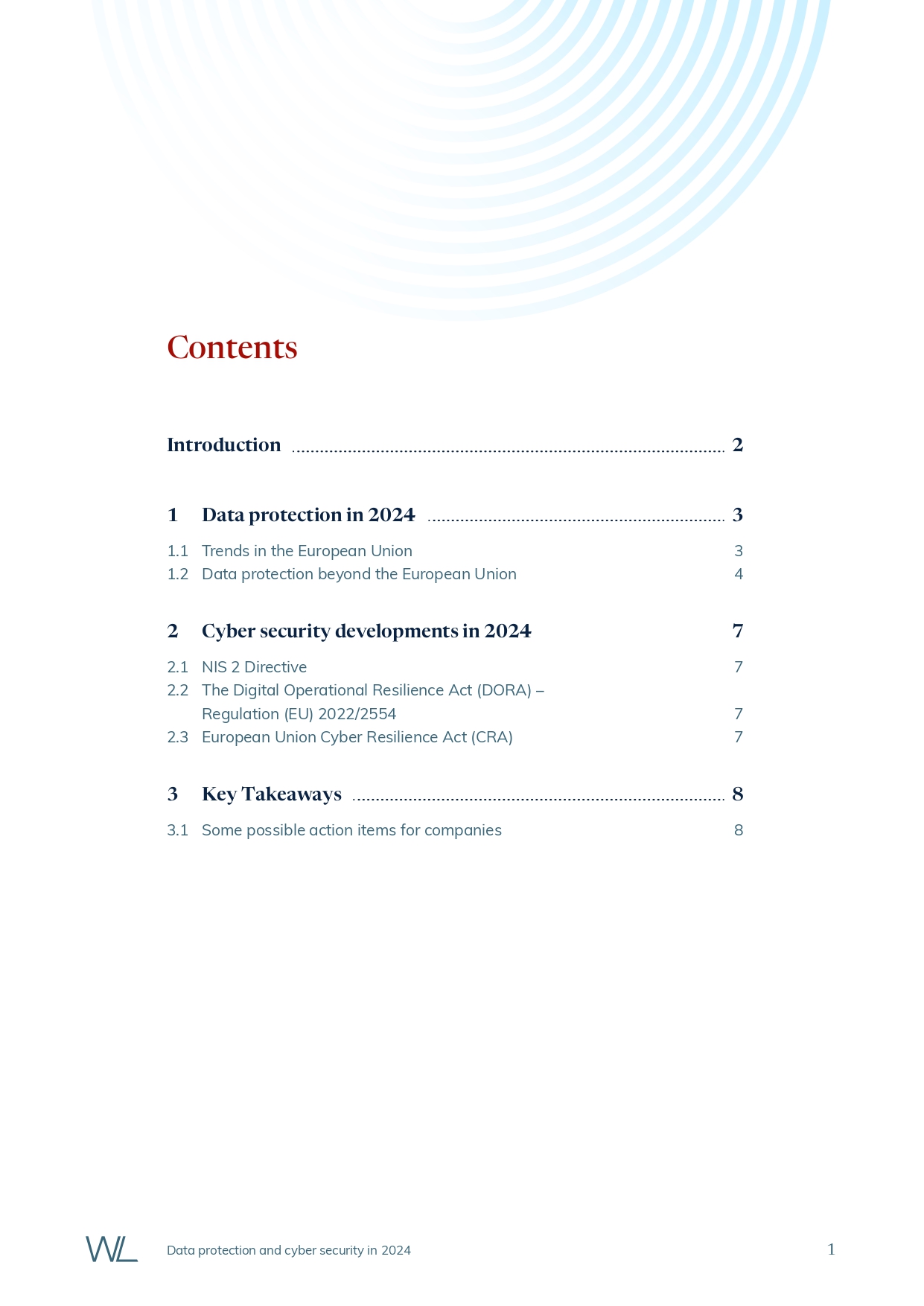 Data Protection and Cyber Security in 2024 PDF