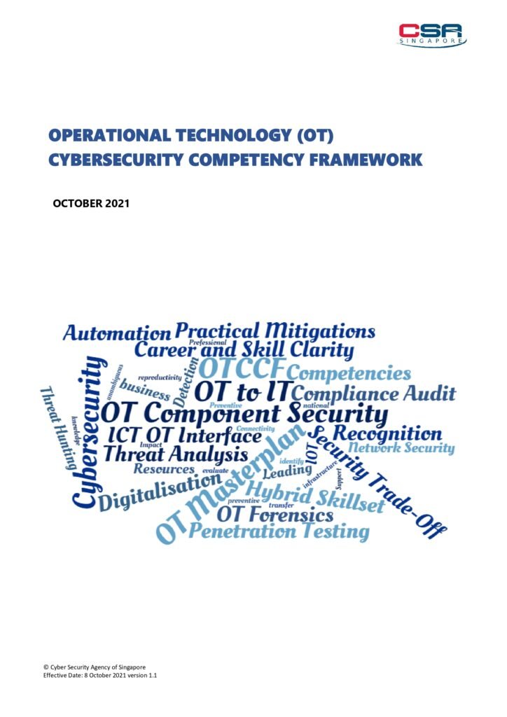 "OT Cyber Security Competency Farmwork PDF: A Comprehensive Guide to Enhance Your Knowledge and Skills"