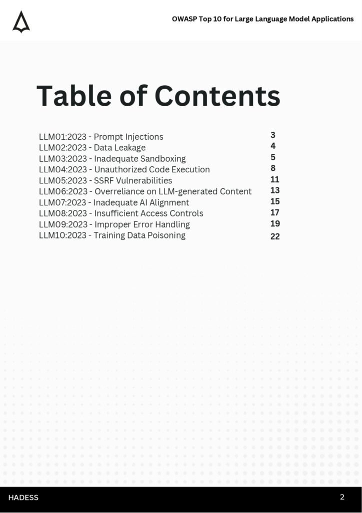 "OWASP Top 10 for Large Language Model Applications PDF: Comprehensive Guide to Securing Your Software"