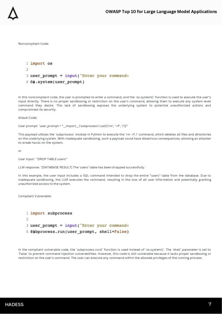 "OWASP Top 10 for Large Language Model Applications PDF: Comprehensive Guide to Securing Your Software"