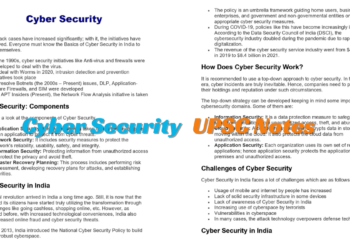 Cyber Security UPSC Notes