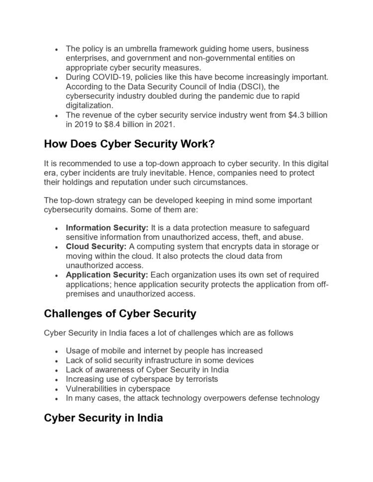 Cyber Security UPSC Notes PDF: A Comprehensive Guide