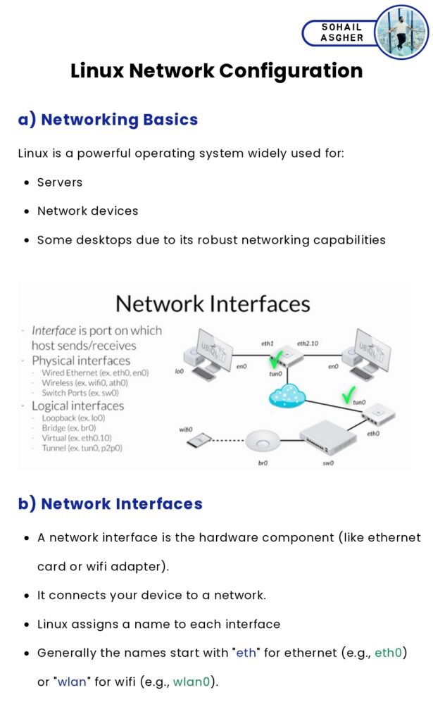 Linux Network Configuration PDF