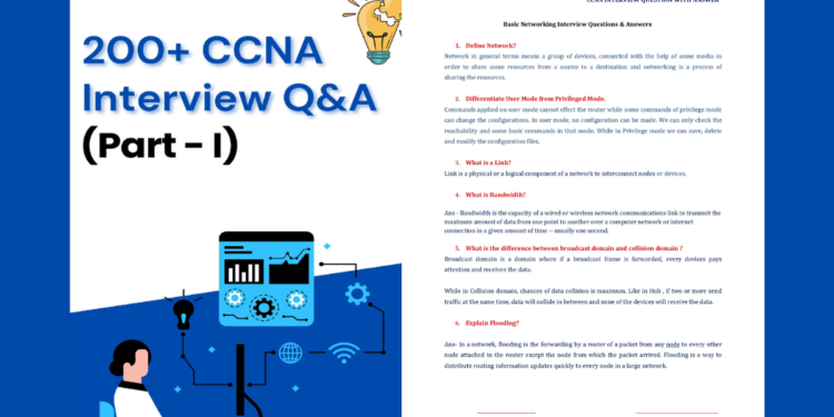 200+ CCNA Interview Questions PDF - Connect 4 Techs 200+ CCNA Interview Questions PDF